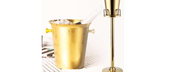 Outdoor Ice Bucket with Stand